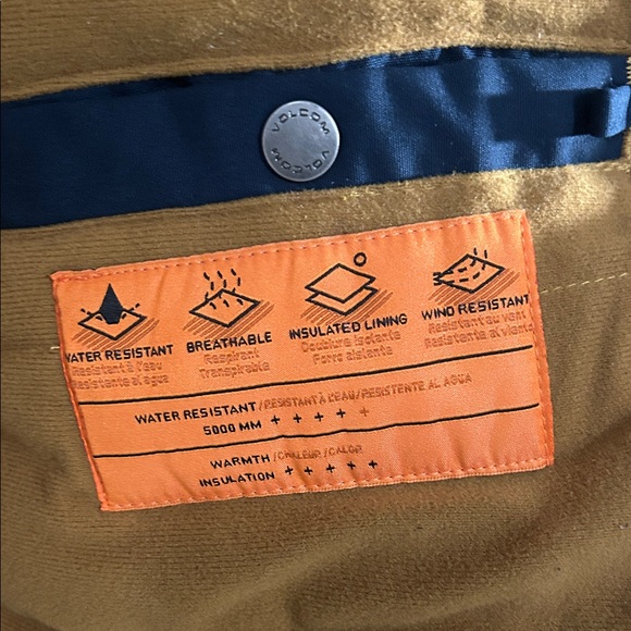 Volcom Workwear Navy Bomber Jacket - Picture 3 of 4